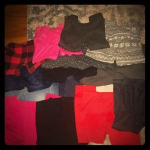Lot of girls pants!